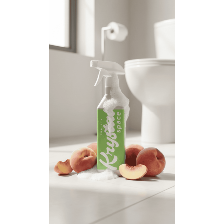 KrystalSpace Płyn do toalety - Peach, Please